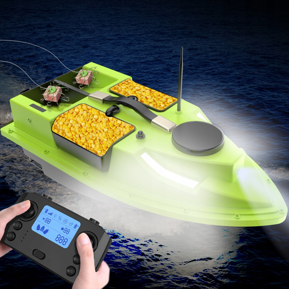 Bait Boat LOKEEVAN D19 GPS 600M Range 2kg Load 12000mAh Battery Fluorescent Brand no brand