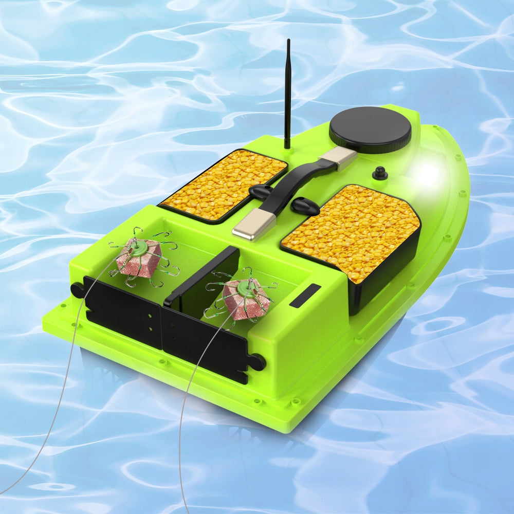 Bait Boat LOKEEVAN D19 GPS 600M Range 2kg Load 12000mAh Battery Fluorescent Manufacturer code D19 600M Range 12000mAh GPS