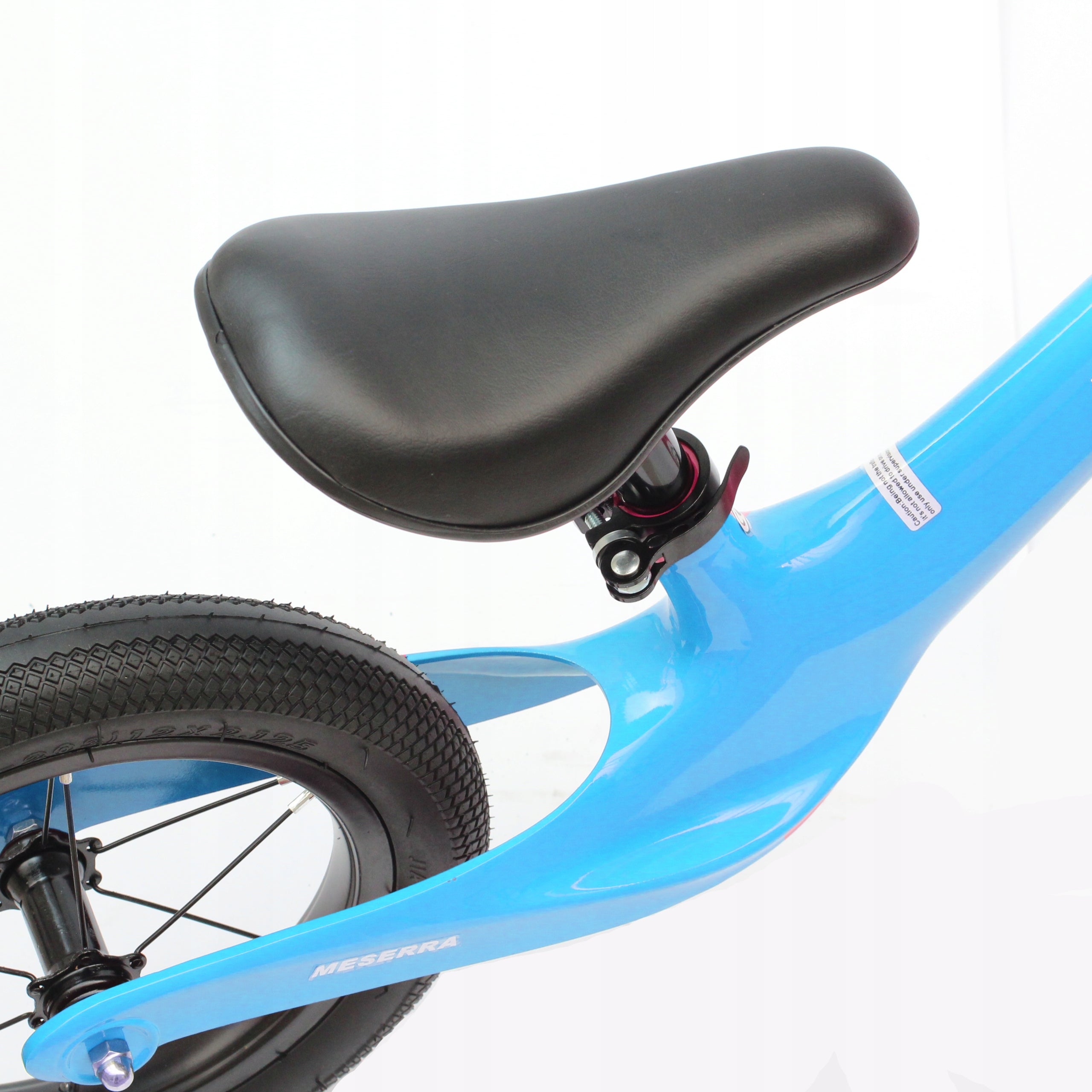 Balance Bike Blue 12" Children's Bike PUMPED Wheels Model 916 12 blue