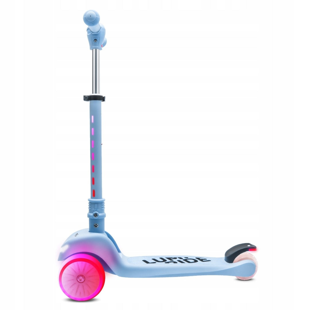 Balance Scooter Folding Tricycle Adjustable LED Rainbow Wheels 7 Colors Brand Sun Baby