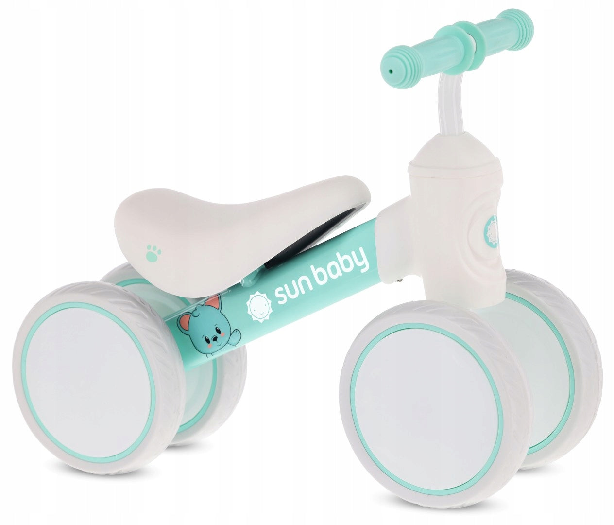 Balance bike 4 wheels Cross-country light 1,6 kg foam wheels PetitRide Packaging status original