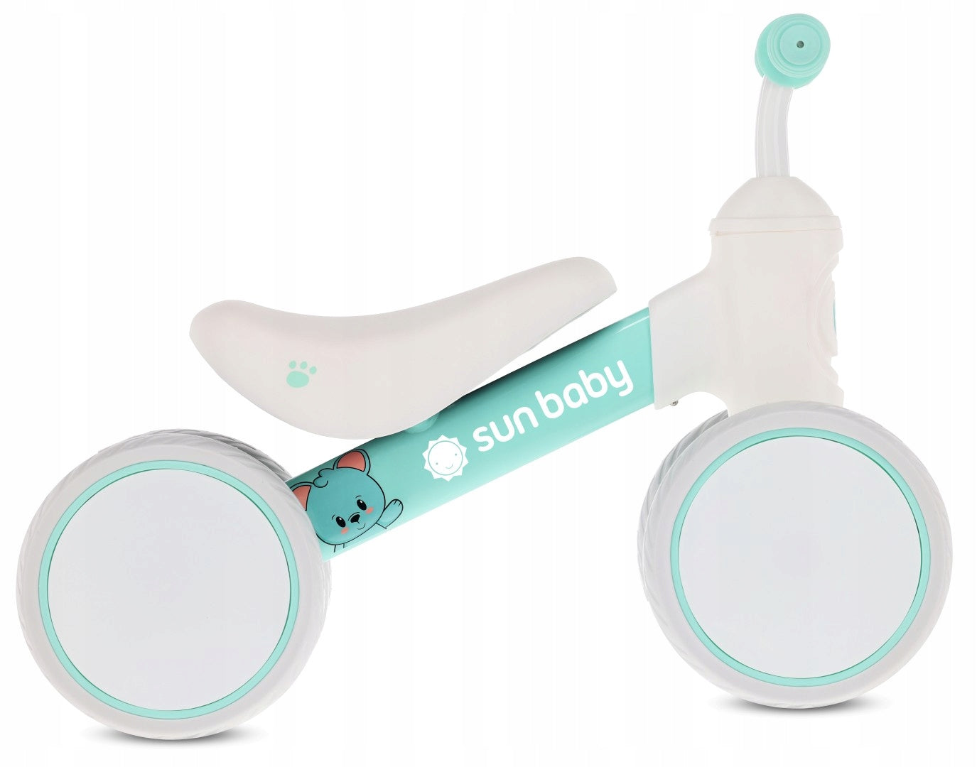Balance bike 4 wheels Cross-country light 1,6 kg foam wheels PetitRide