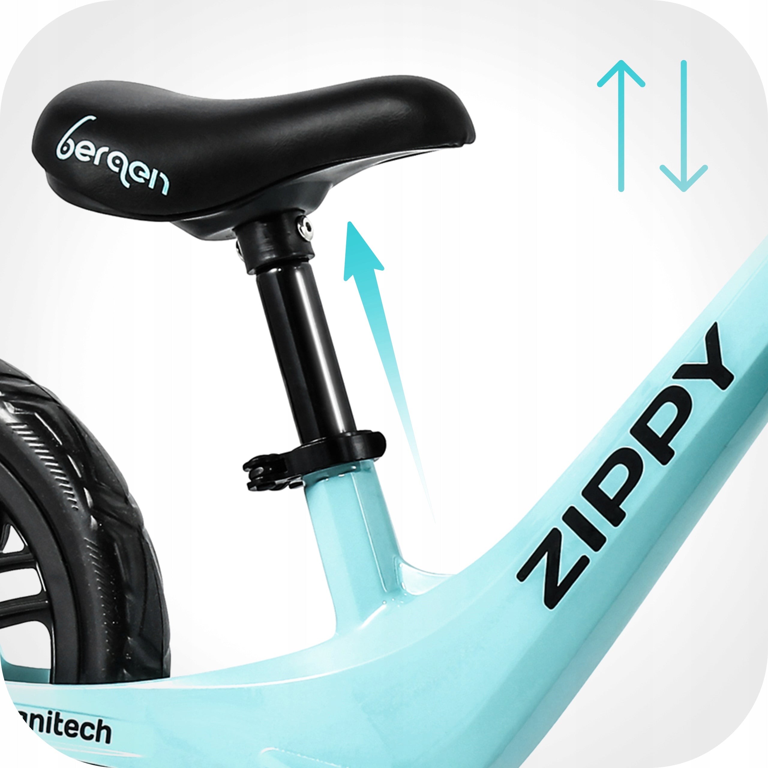 Balance bike BERGEN for boy girl light children magnesium Brand Bergen