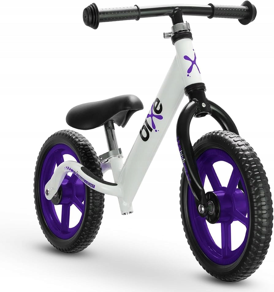 Balance bike BIXE 12" ultralight 2kg Aluminium 2-5 years + Korbo pads Model Bixe