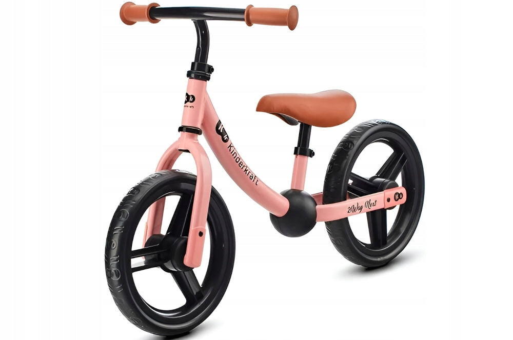Balance bike KINDERKRAFT 2Way Next 2022 Pink Wheel size in inches 12"