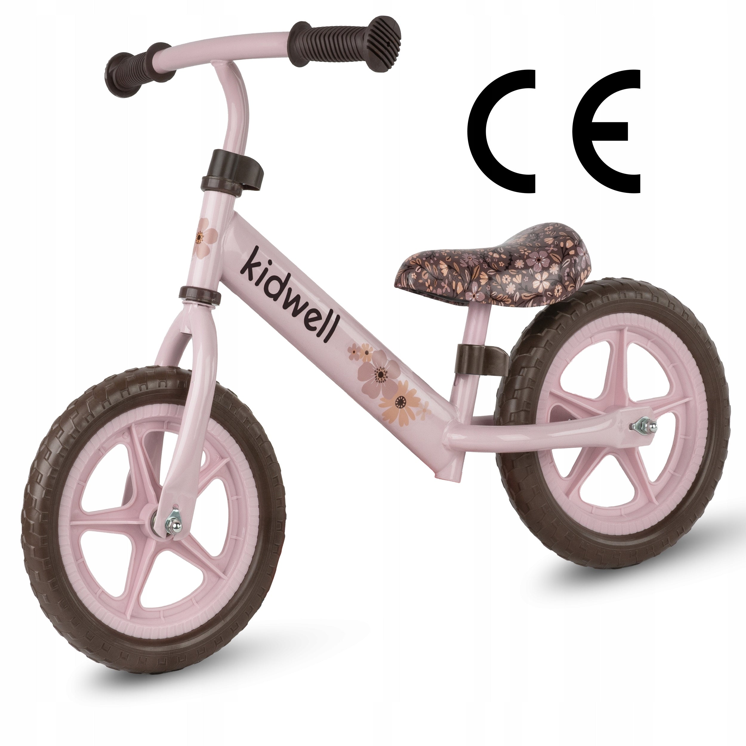 Balance bike Kidwell Rebel FLOWER flowers pink Kid's age 2+ years