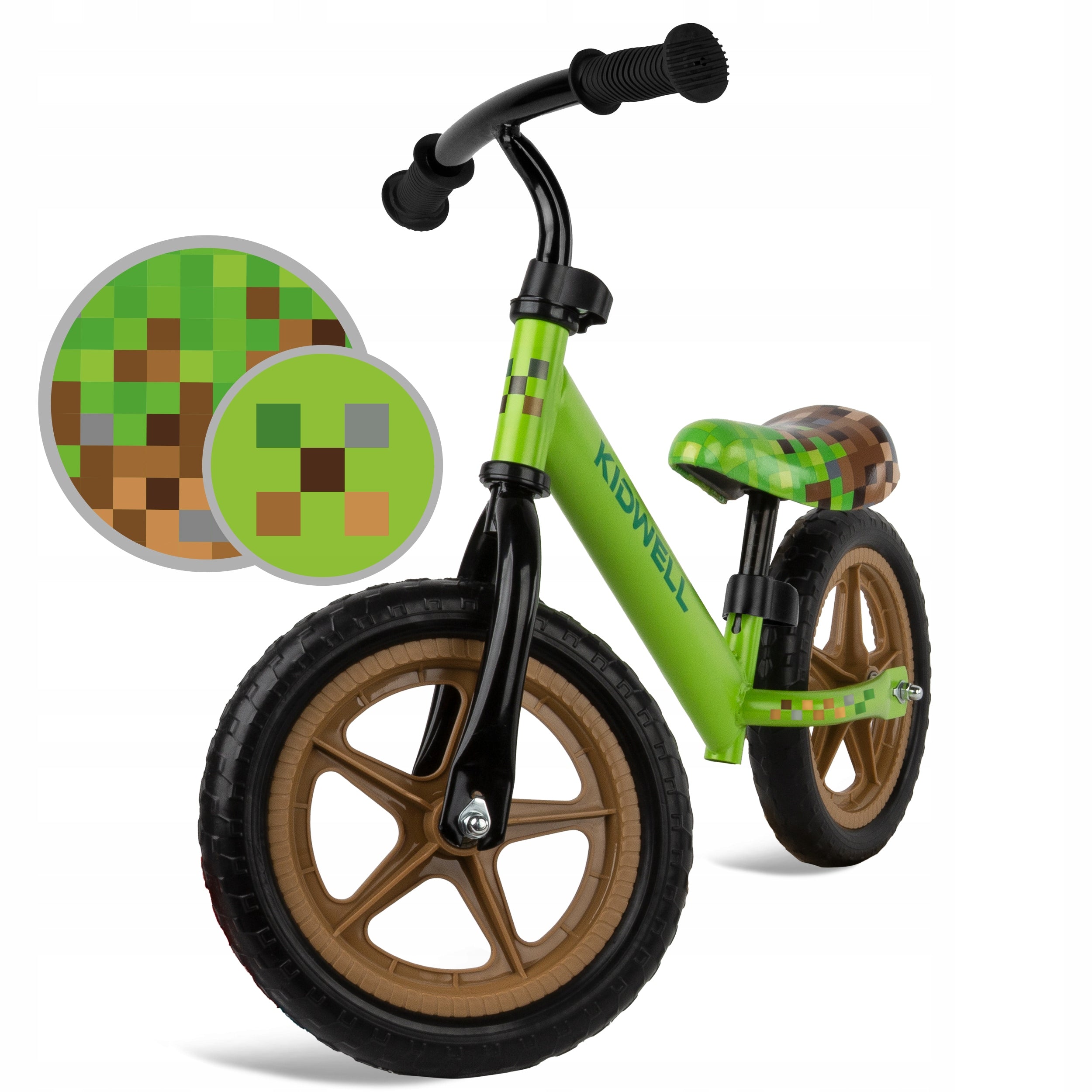 Balance bike Kidwell Rebel GAME green game Packaging status original