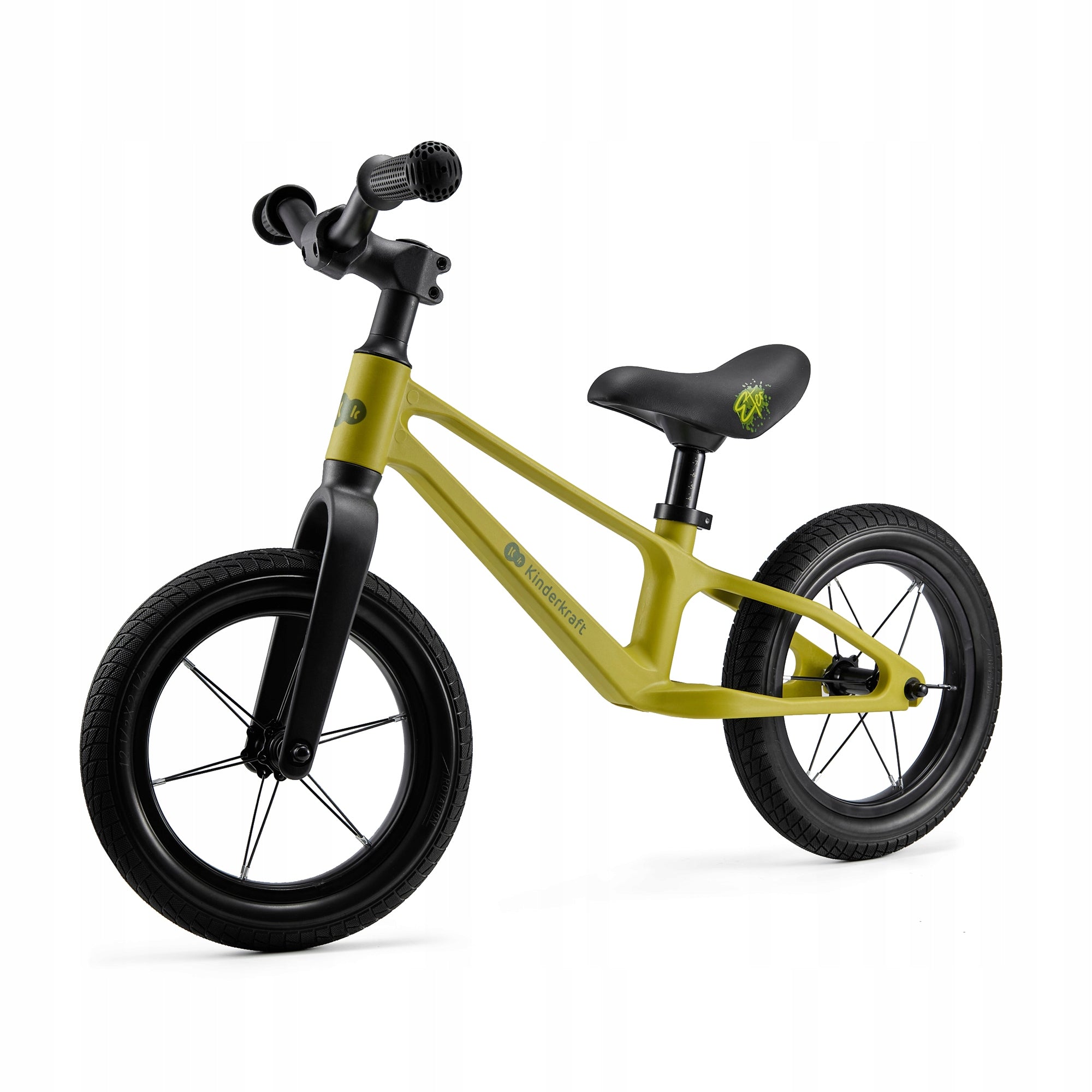 Balance bike Kinderkraft ETER 12" black, yellow Color black yellow