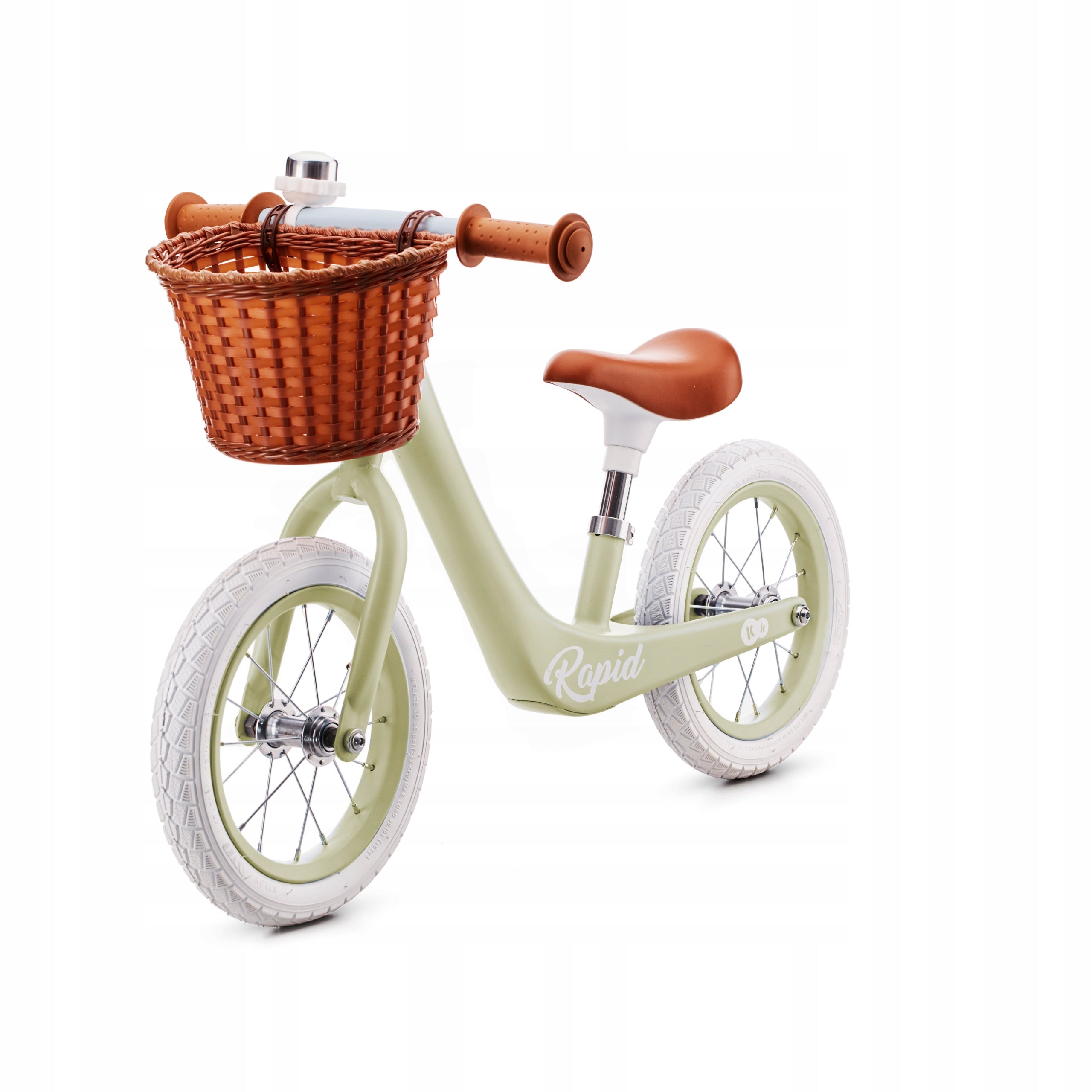 Balance bike Kinderkraft RAPID 12" green
