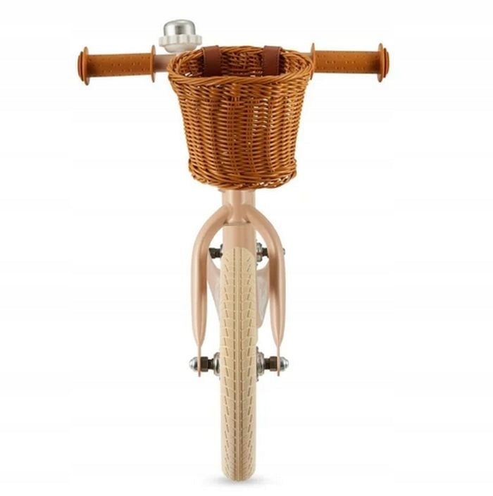 Balance bike Kinderkraft RAPID MAGNESIUM RETRO BASKET RUBBER WHEELS Brand Kinderkraft