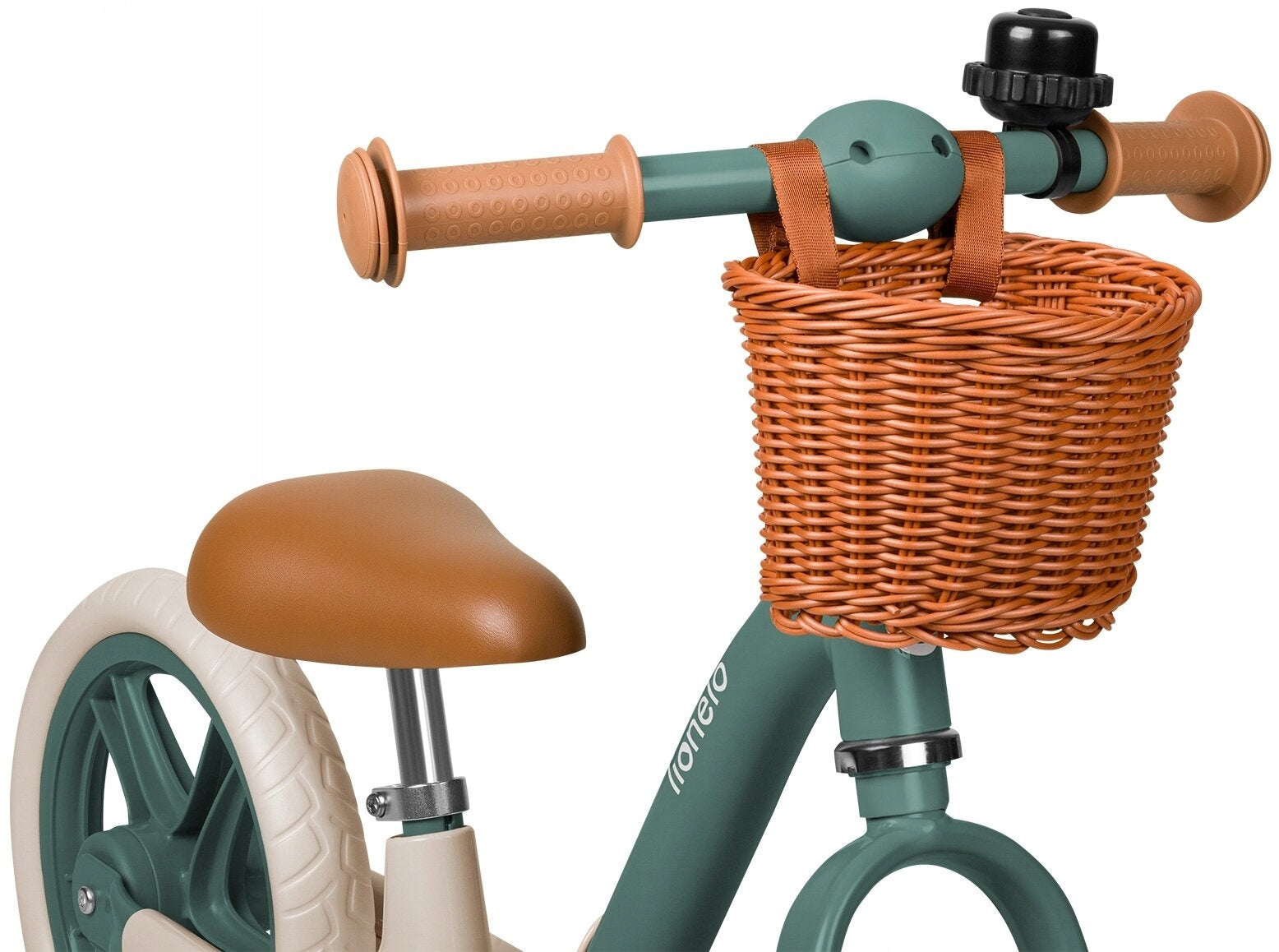 Balance bike LIONELO Alex Plus Green Frame steel