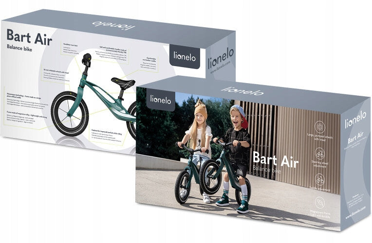 Balance bike LIONELO Bart Air Green Color green