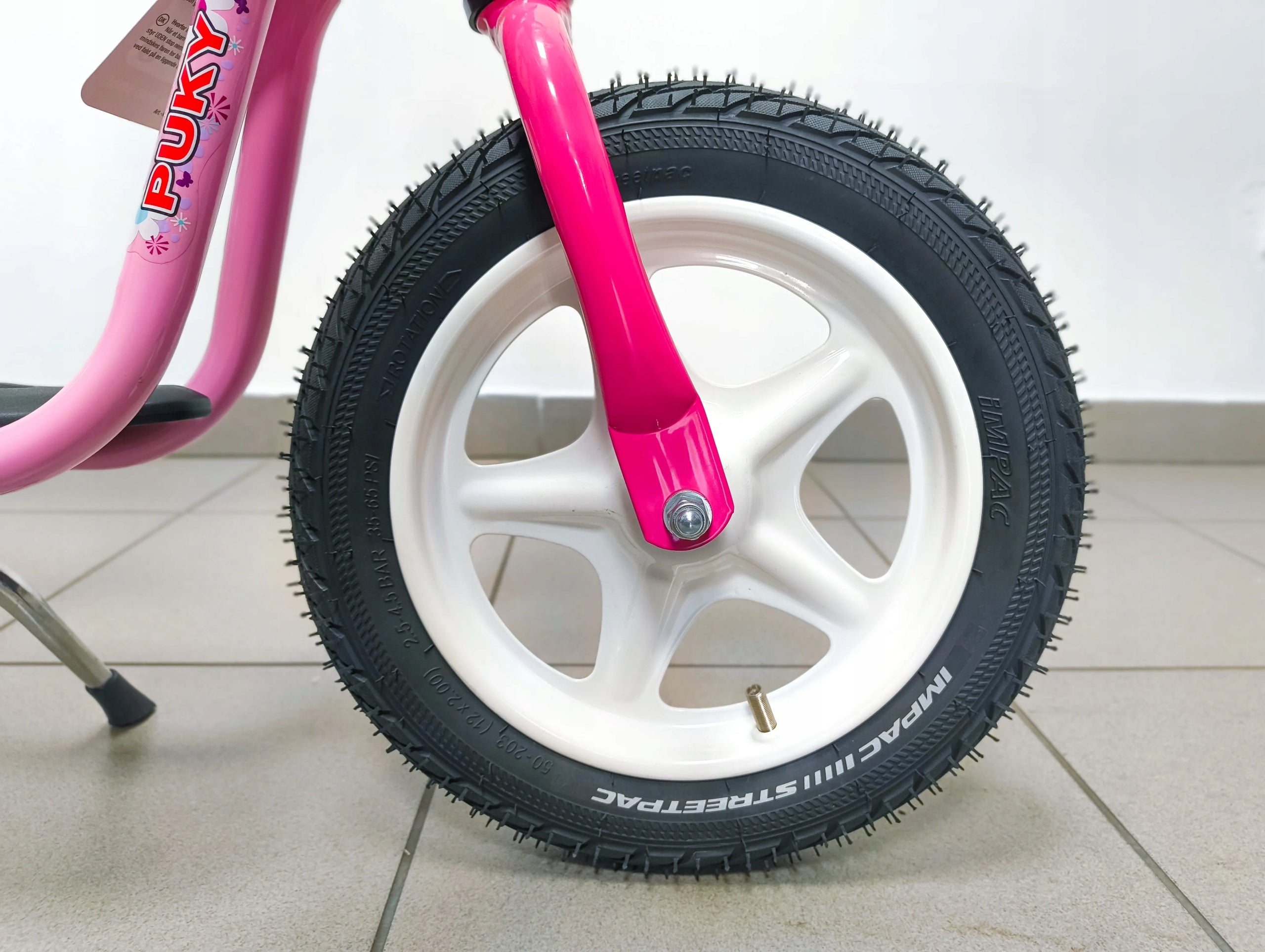 Balance bike Puky LR 1L pink Maximum kid's weight 25 kg