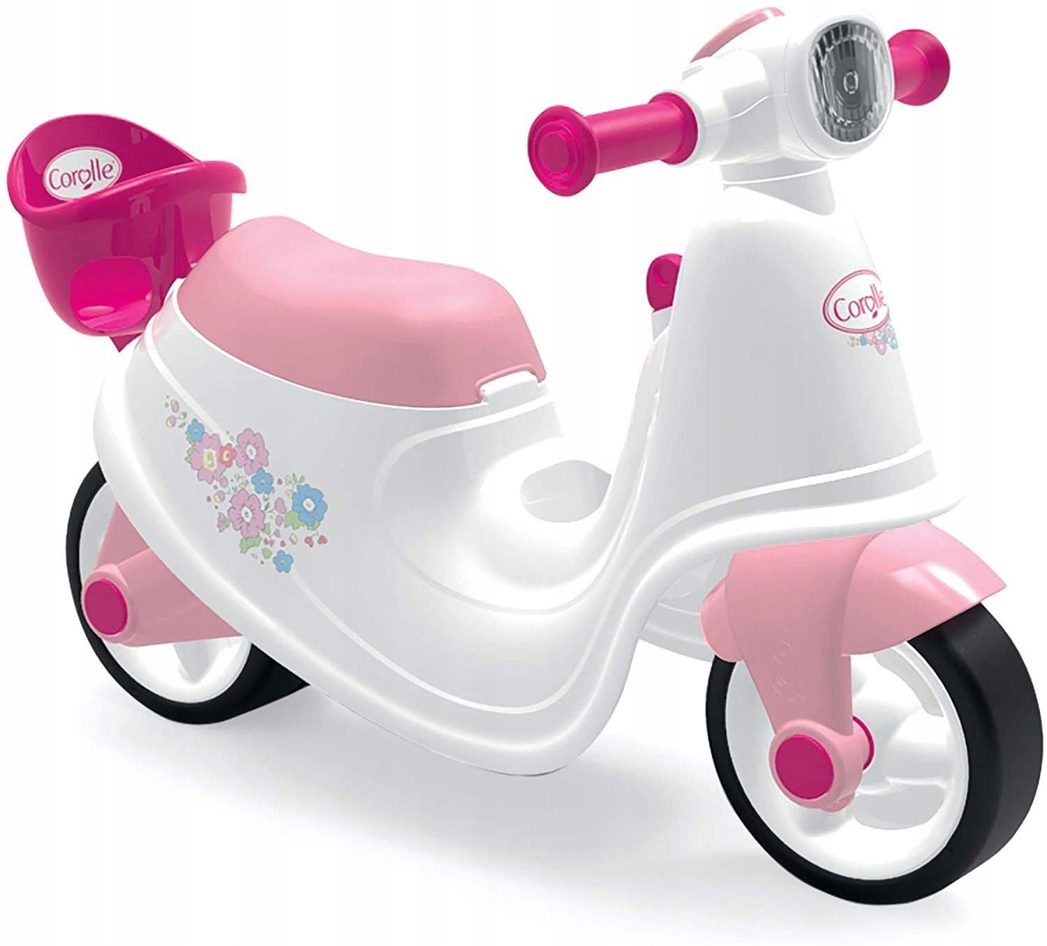 Balance bike Smoby Corolle Ride On white and pink