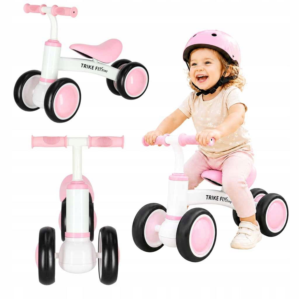 Balance bike Trike Fix Tiny V2 bike rider pink