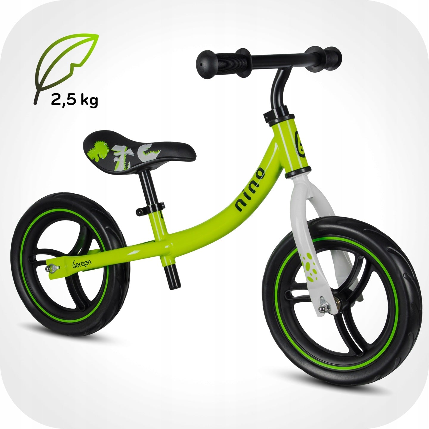 Balance bike for boy Bergen nino adjustable light Kid's age 2+ years