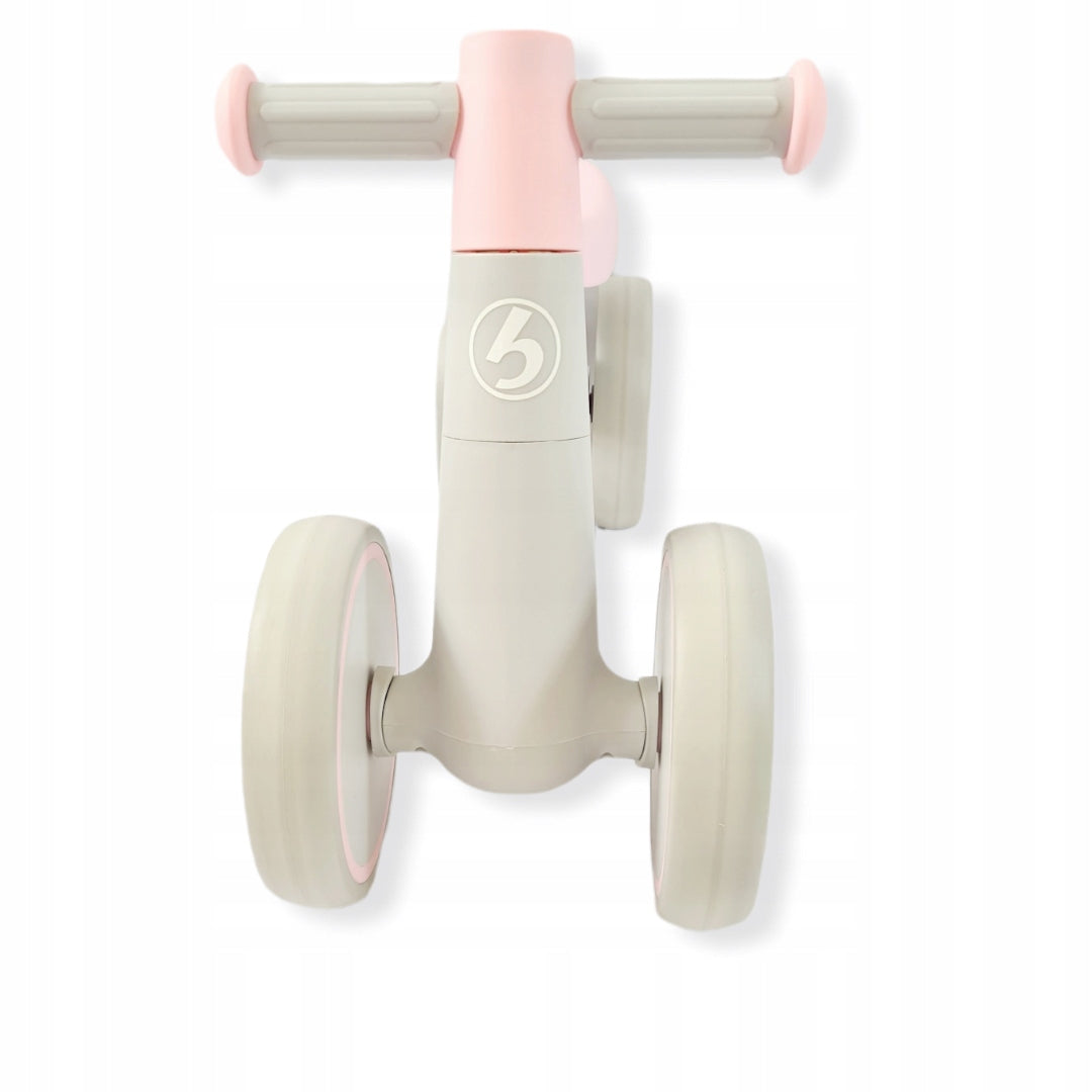 Balance bike for one year rider pusher bike Premium MILA grey + pink Manufacturer code B401