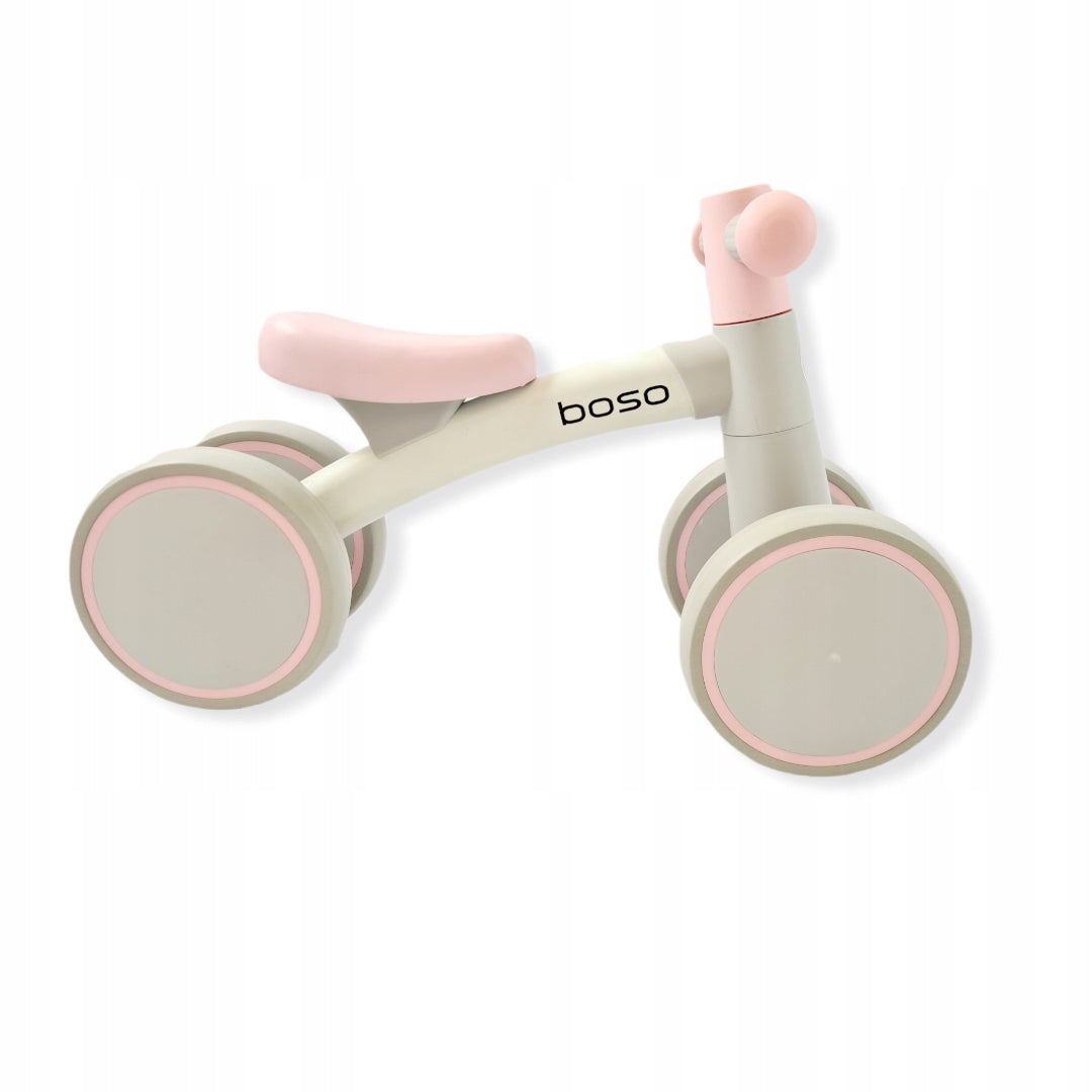 Balance bike for one year rider pusher bike Premium MILA grey + pink Packaging status original
