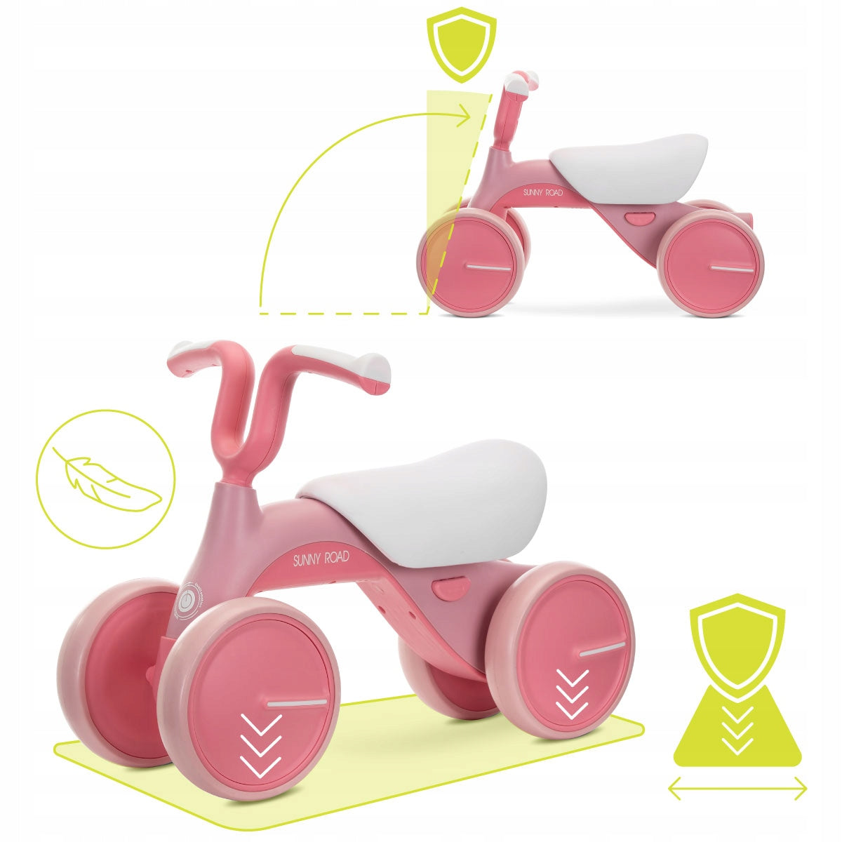 Balance bike ride-on for a child birthday gift Lorelli Brand Lorelli
