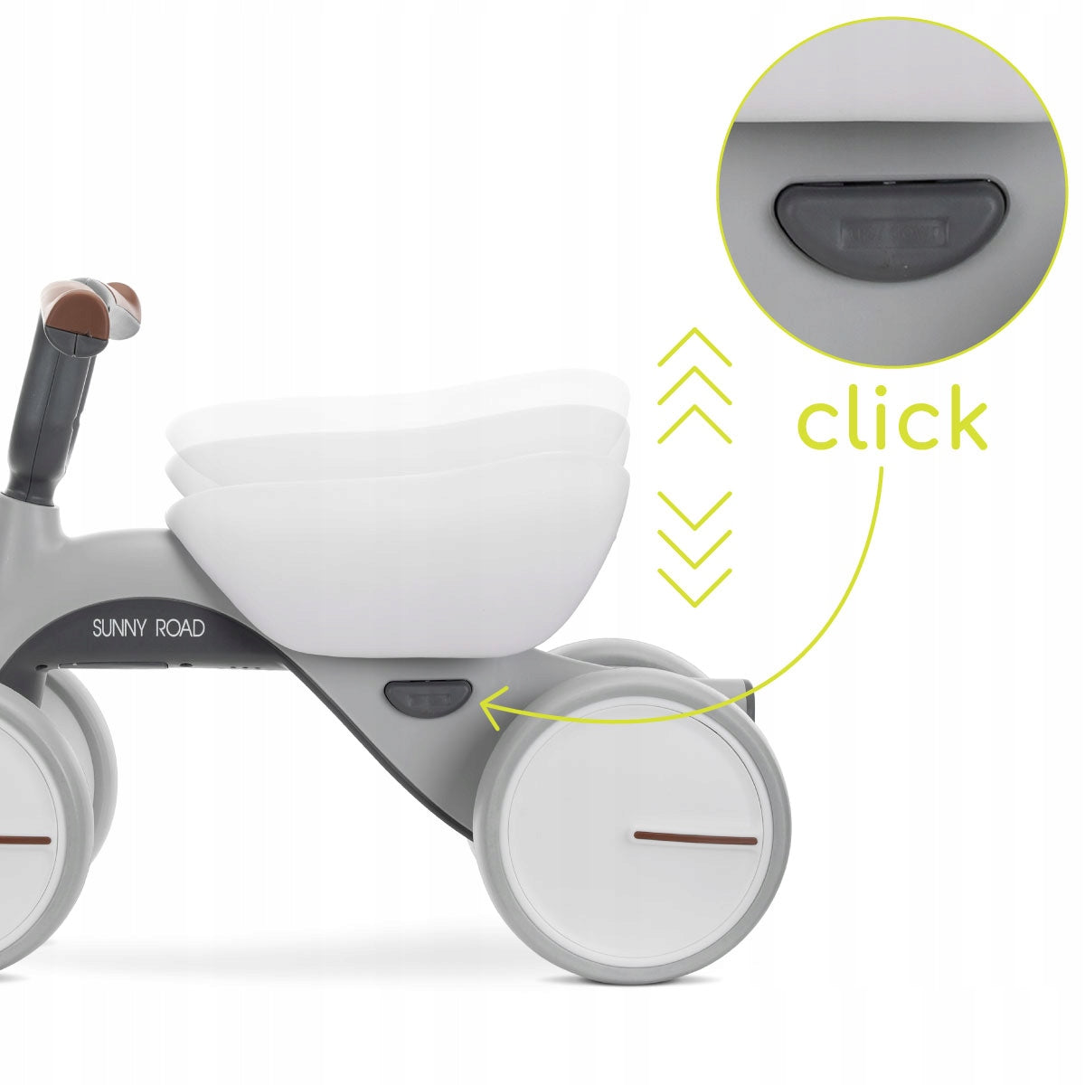 Balance bike ride-on for a child gift for a year birthday musician Weight 2 kg