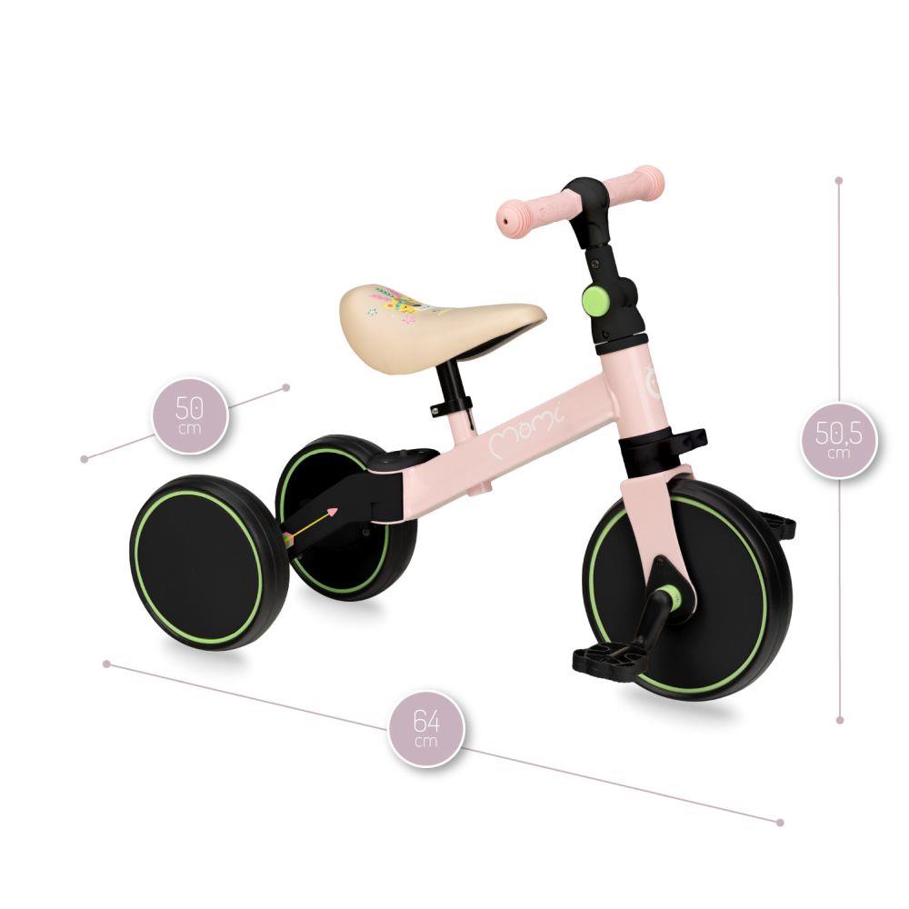 Balance bike rider walker MoMi LORIS Color pink