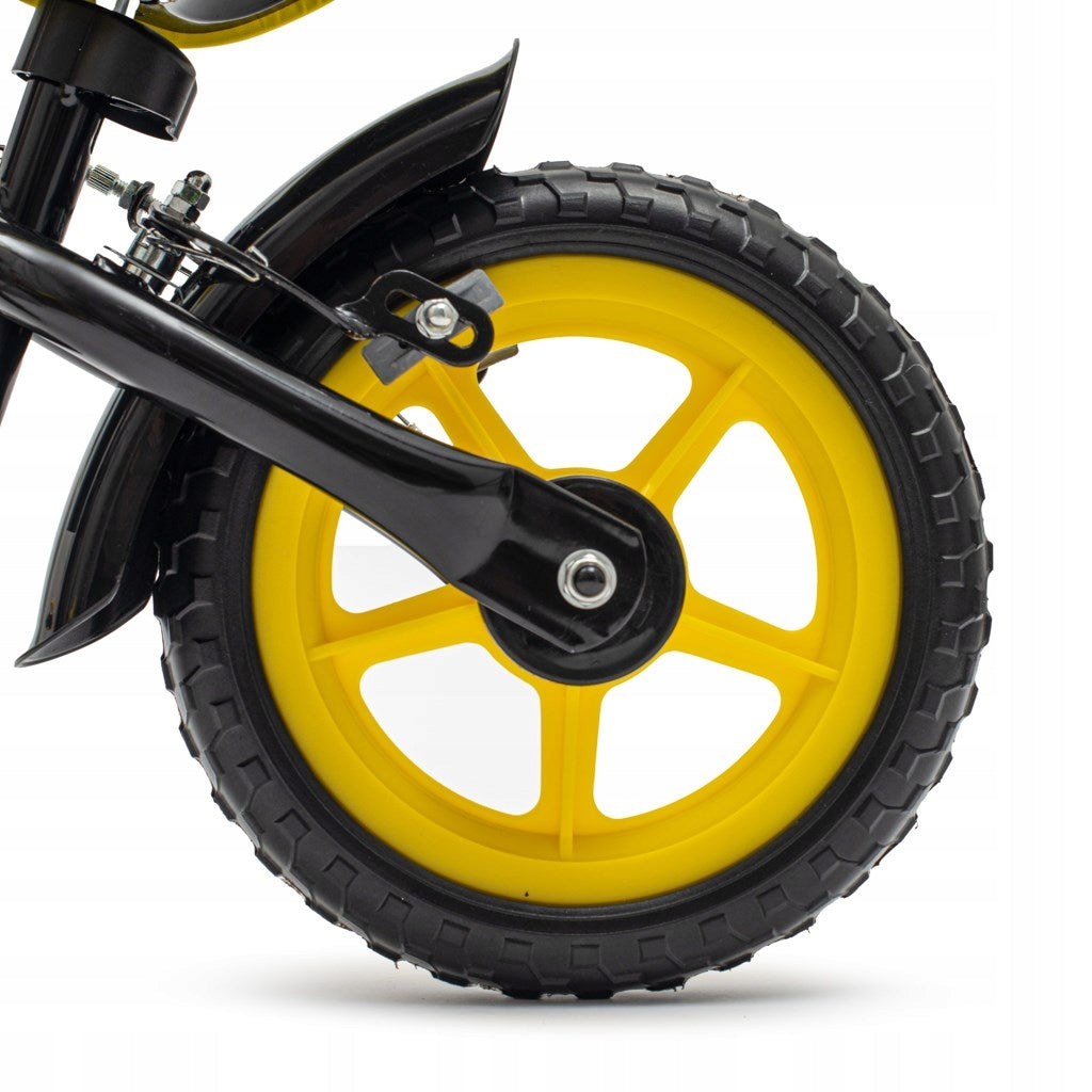 Balance bike with brake Baby Mix Traveller black Maximum kid's weight 20 kg