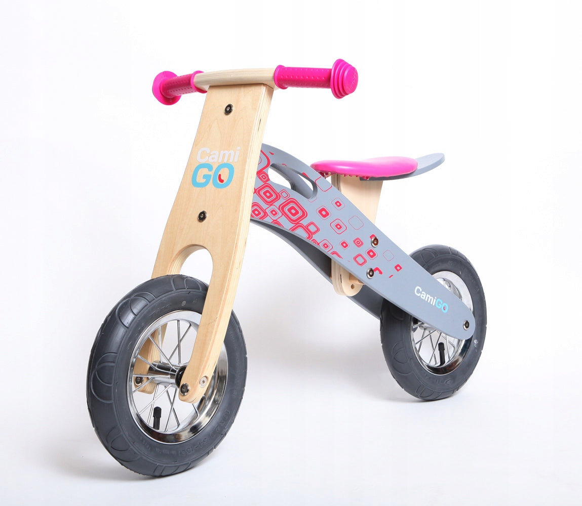 Balance bike wooden wheels pumped 10 and 12 EAN (GTIN) 5903981674015