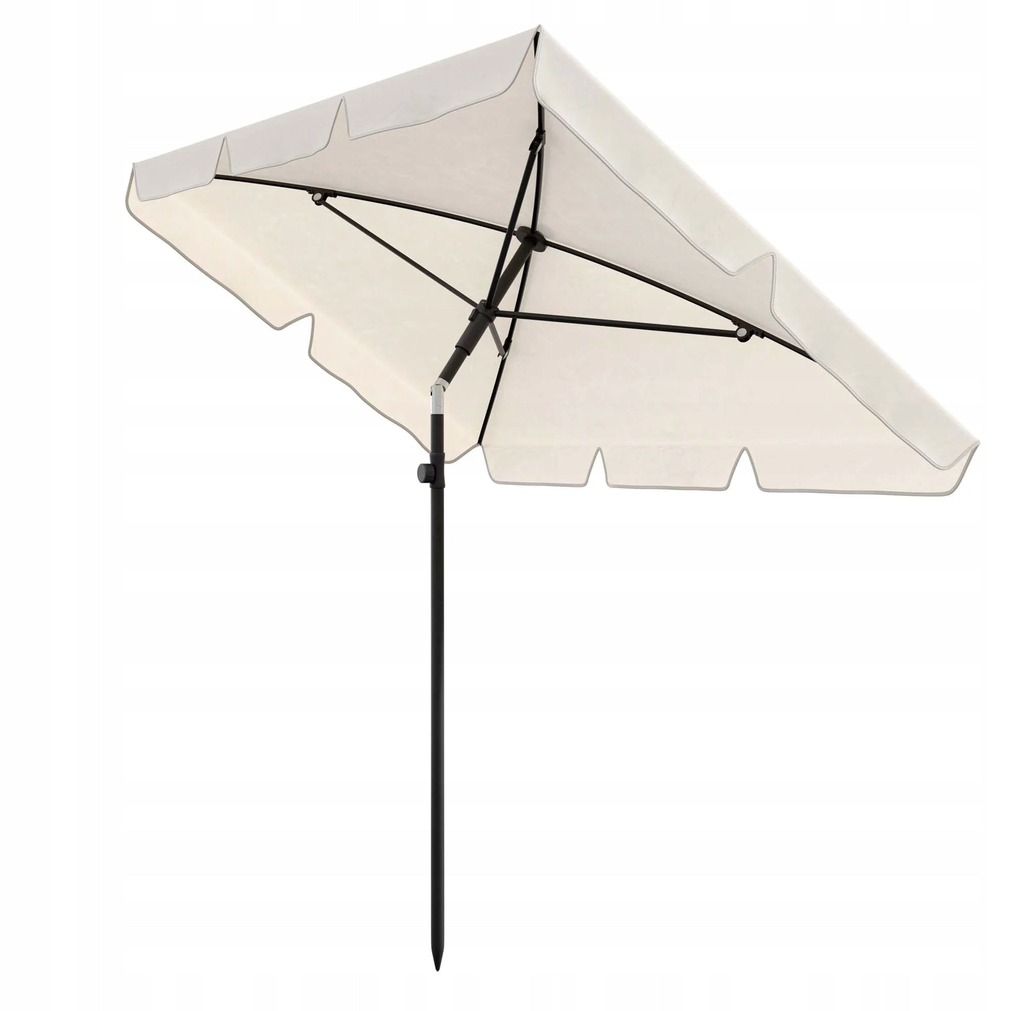 Balcony Garden Umbrella Folding Adjustable Aluminum Cover Product height 249 cm