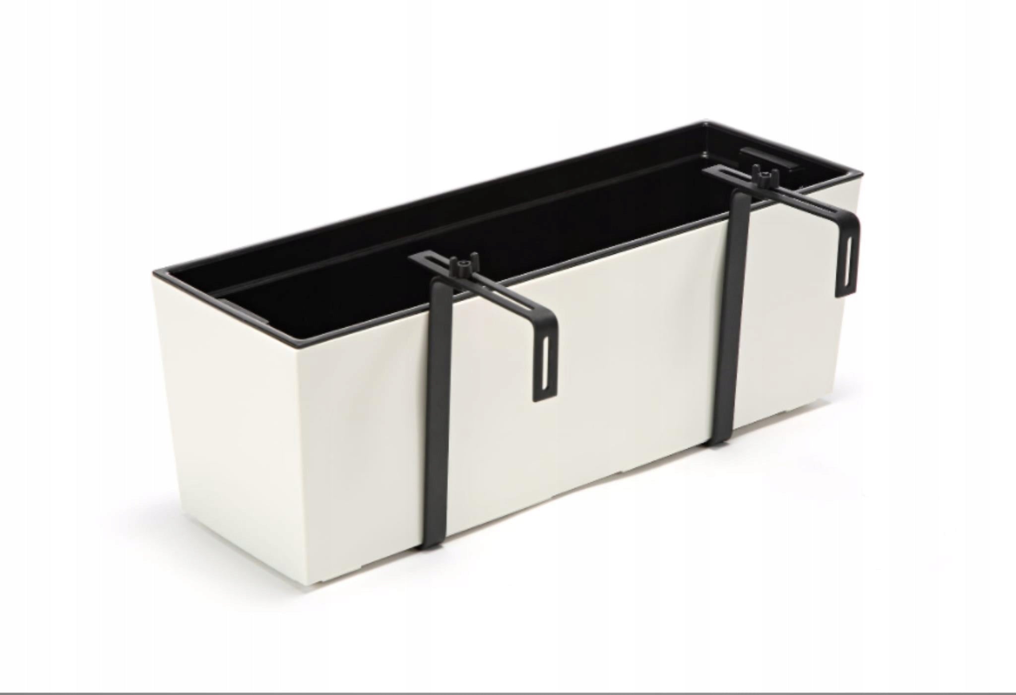 Balcony box holder metal adjustable universal black 1pcs EAN (GTIN) 5900119046232