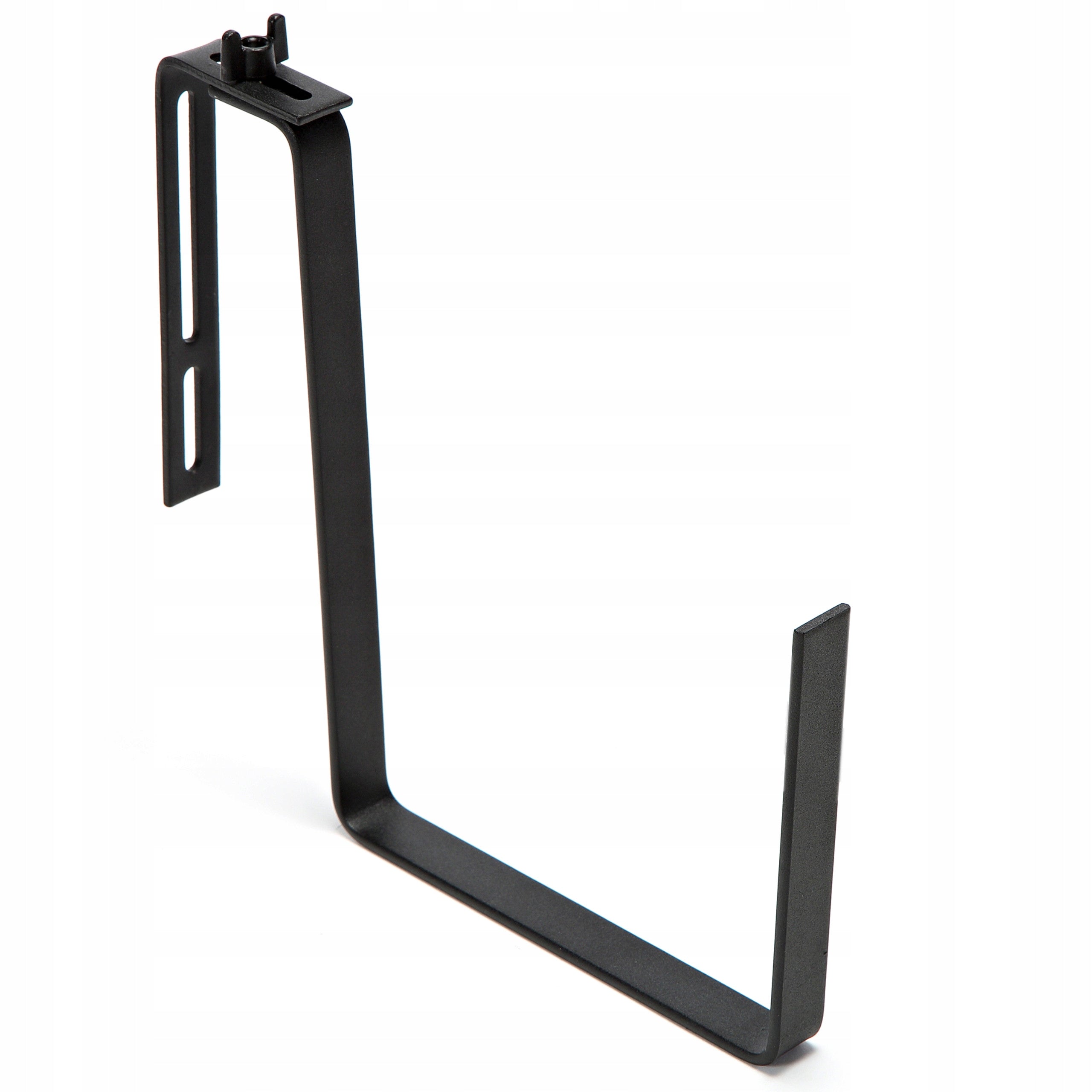 Balcony box holder metal adjustable universal black 1pcs Manufacturer code LA623-04