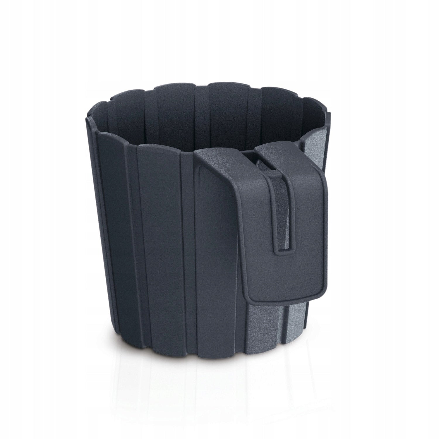 Balcony pot for RAILING HANDRAIL WITH HOOK PLANTER ANTHRACITE RUSTIC Packaging status original