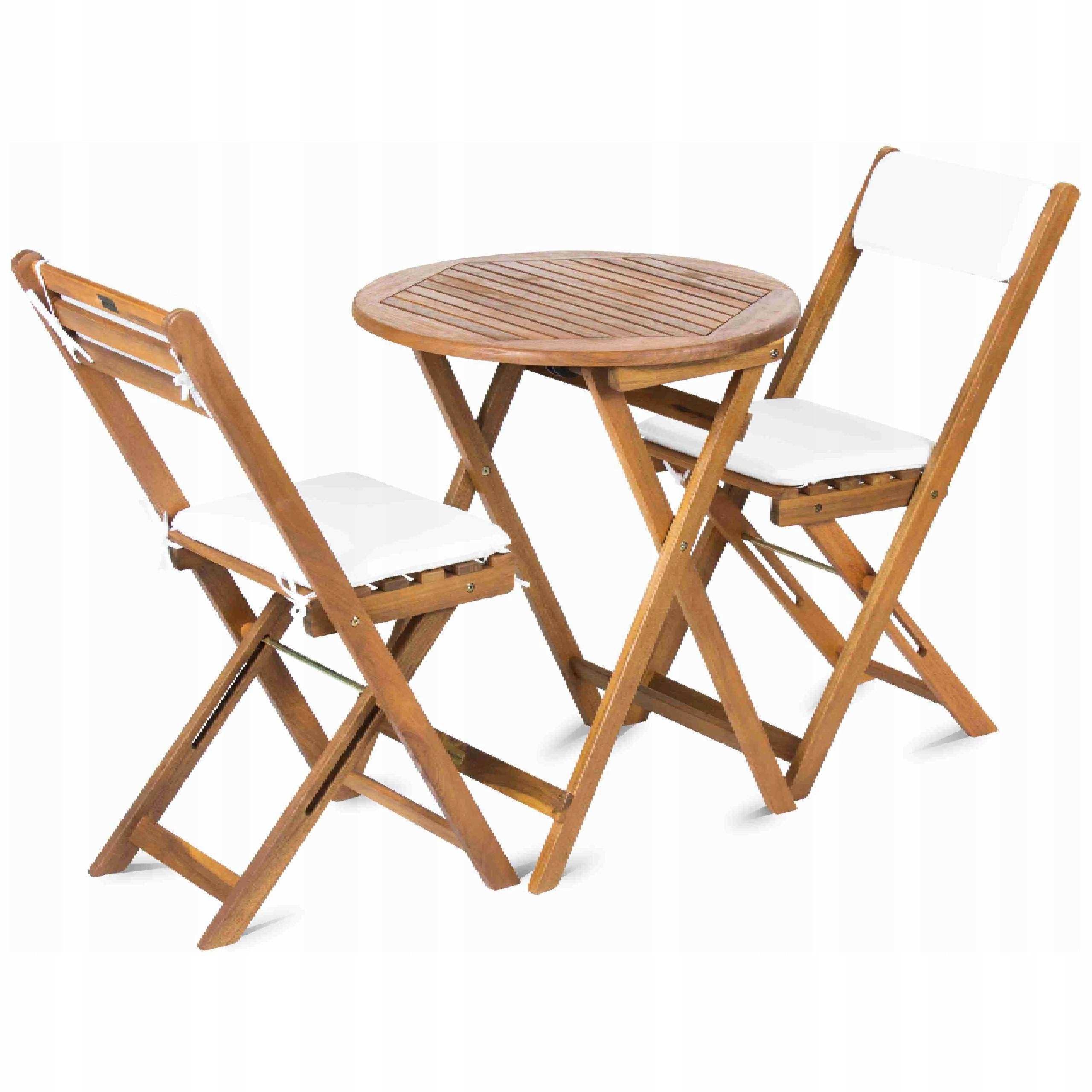 Balcony set CAROL Chairs Table FDZN 4003-T + Cushions