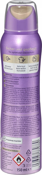 Balea Golden Moon Parfum Long Lasting Freshness Deodorant without Aluminum Salt Packaging status original