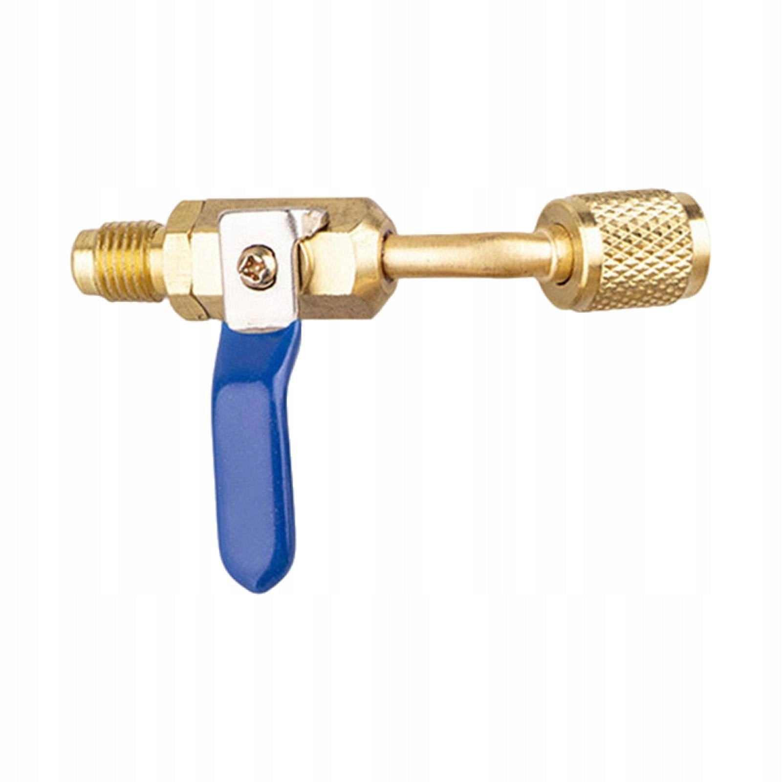 Ball Valve Adapter Connector Air Conditioning 1/4 Male Adapter Model Adapter bezpieczeństwa cieczy Zawór ładowania