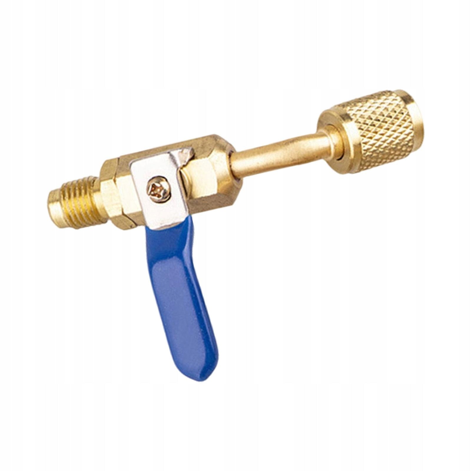Ball Valve Adapter Connector Air Conditioning 1/4 Male Adapter