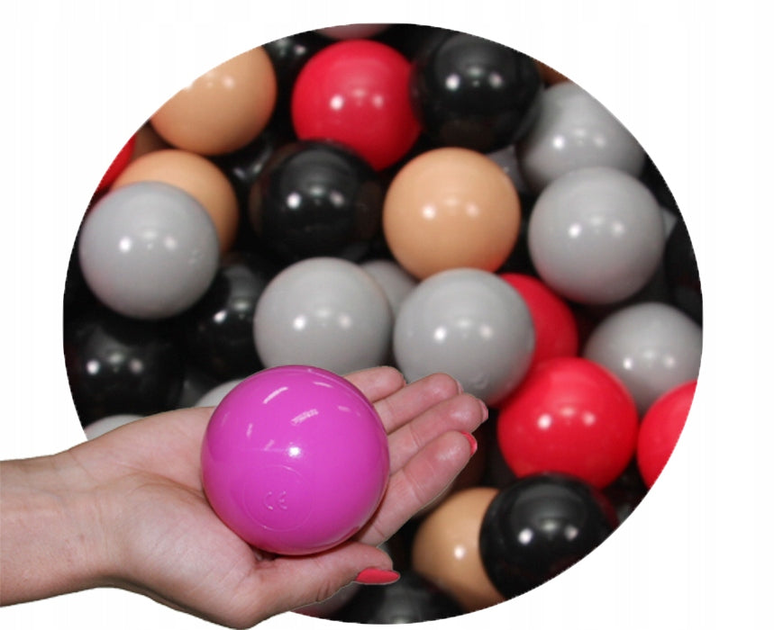 Balls SUPER QUALITY for swimming pool square toys BALLS 7cm 300pcs.