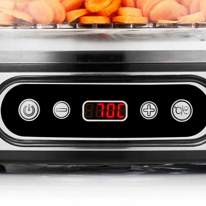 Balter Seco LCD 380W Fruit Vegetable Mushroom Dryer Efficient Silver Brand Balter Home