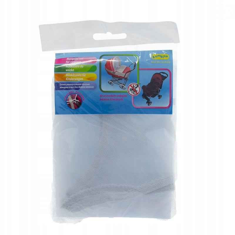 Bambino Mosquito Net for Trolley Universal White Brand 4BABY