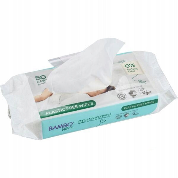 Bambo Nature wet wipes for children 50 pcs. – soft and eco