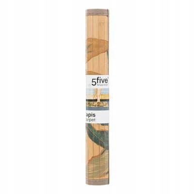 Bamboo BATHROOM MAT Palawan 50x80cm brown Length 50 cm