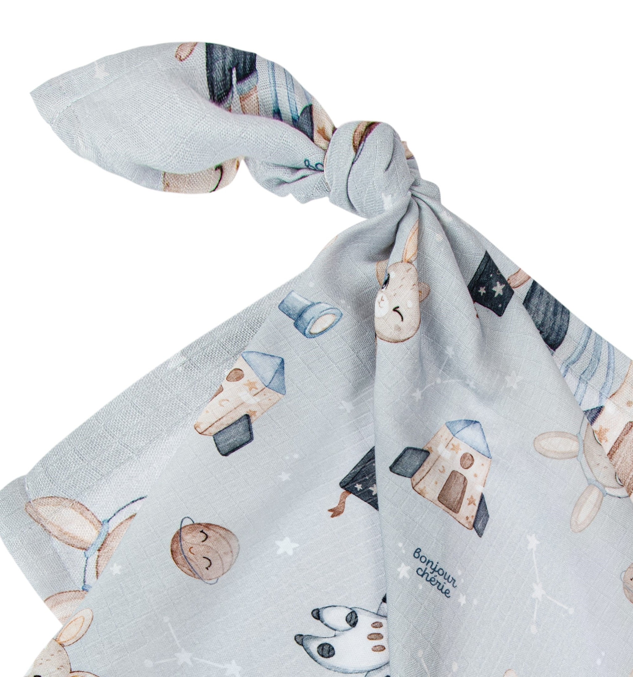 Bamboo Cotton Reusable Diaper 1pcs 70x70 cm Astronomer Brand Bonjour Cherie