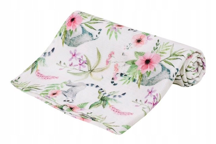 Bamboo Diaper Bocioland 30x30 Lemurs