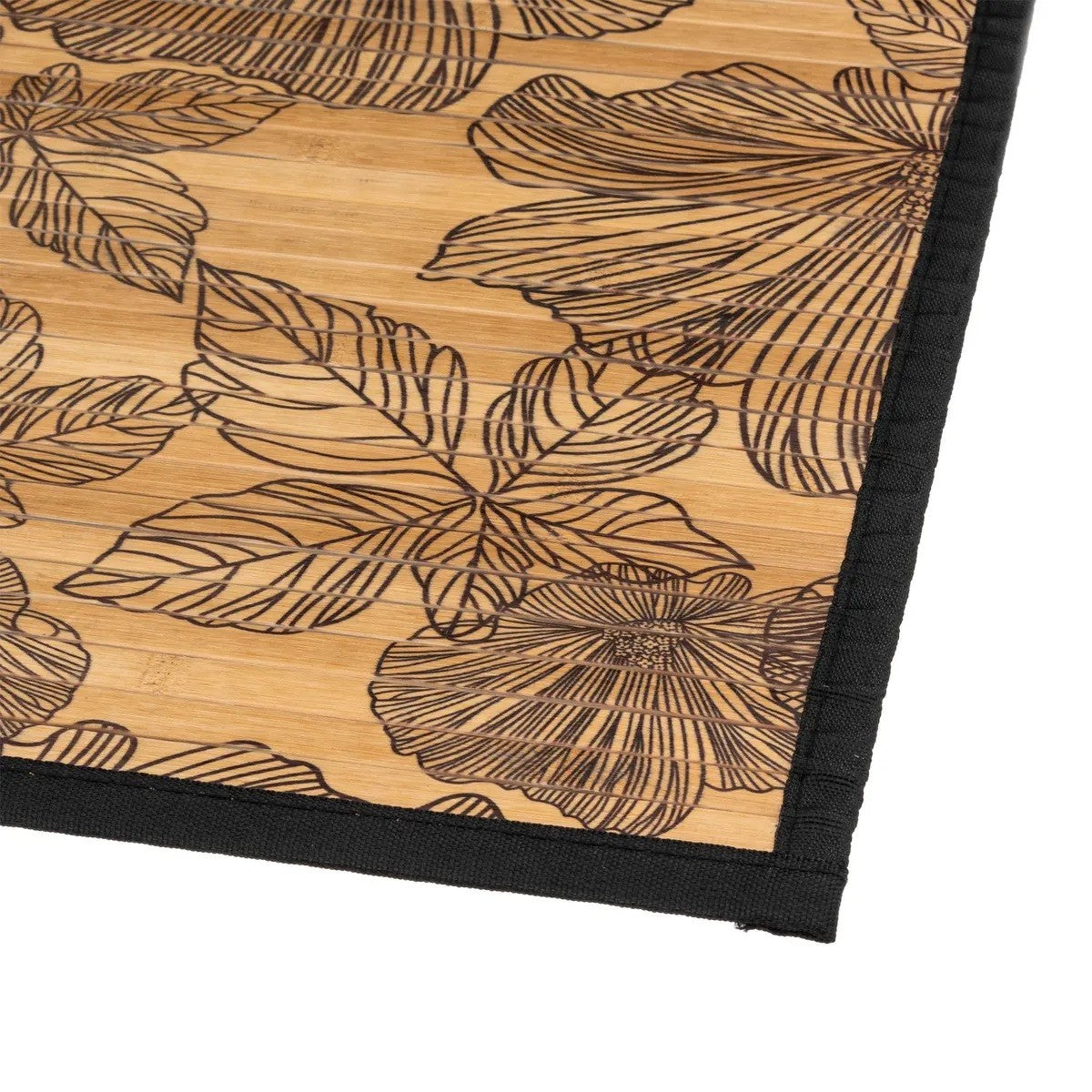 Bamboo Rug Anti-Slip Bathroom Mat Natural Pad 50x80 Length 50 cm