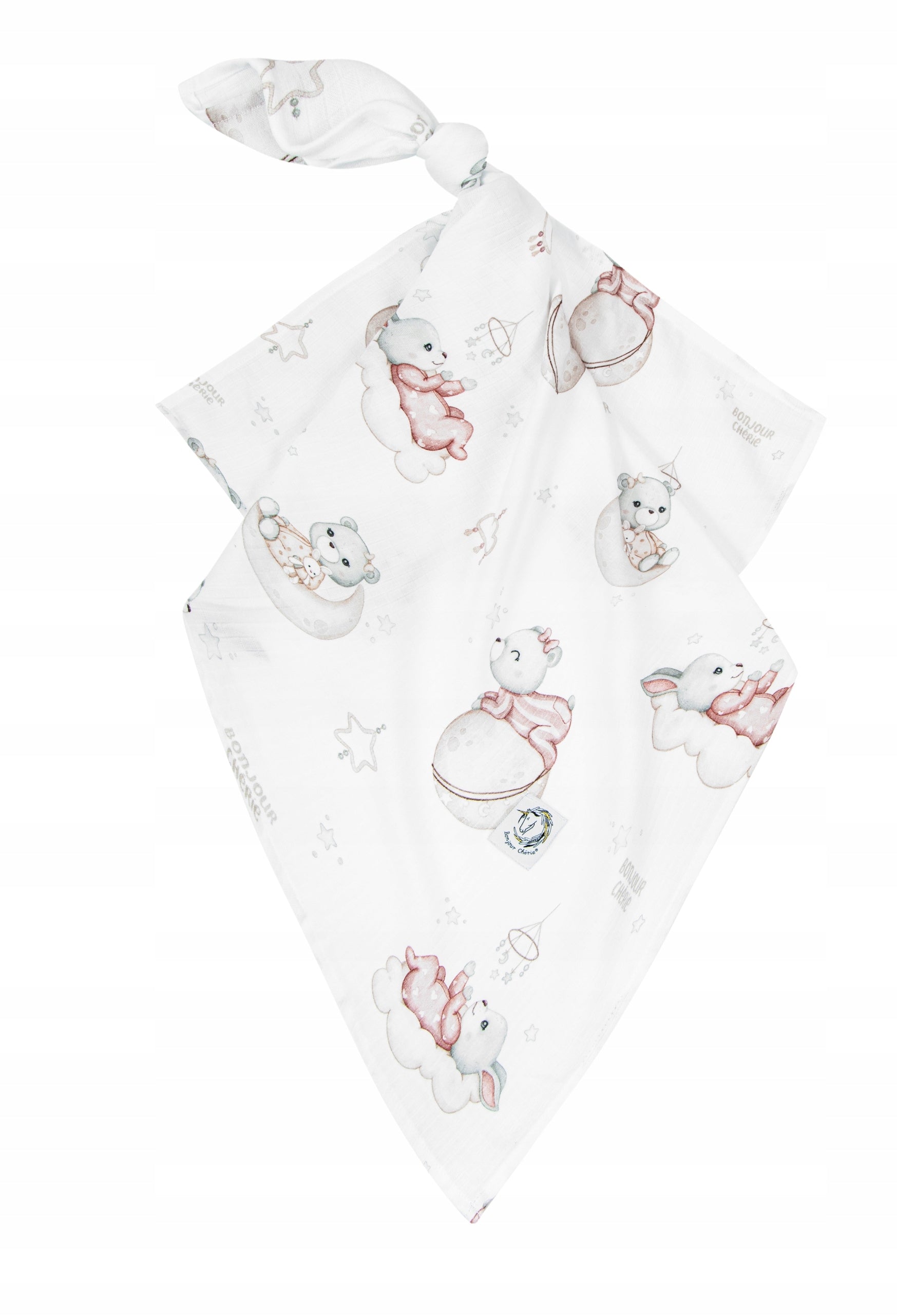 Bamboo cotton diaper 70x70 cm Venus Bonjour Cherie