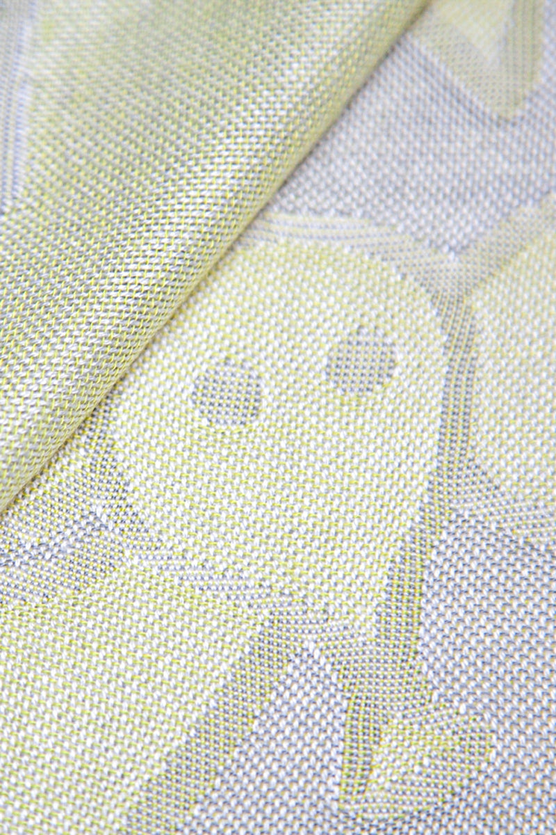 Bamboo diaper ANIMALS size 75x75, colour YELLOW gat1 Packaging status original