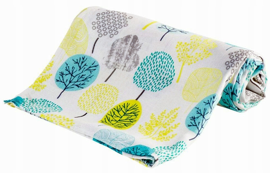 Bamboo diaper Bocioland 30x30 cm. Forest