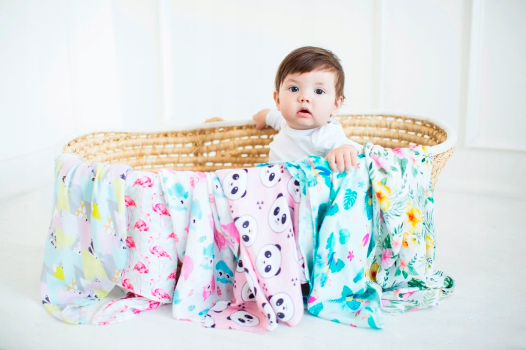Bamboo diaper - Bocioland - forest 120 x 120cm EAN (GTIN) 5902533173051