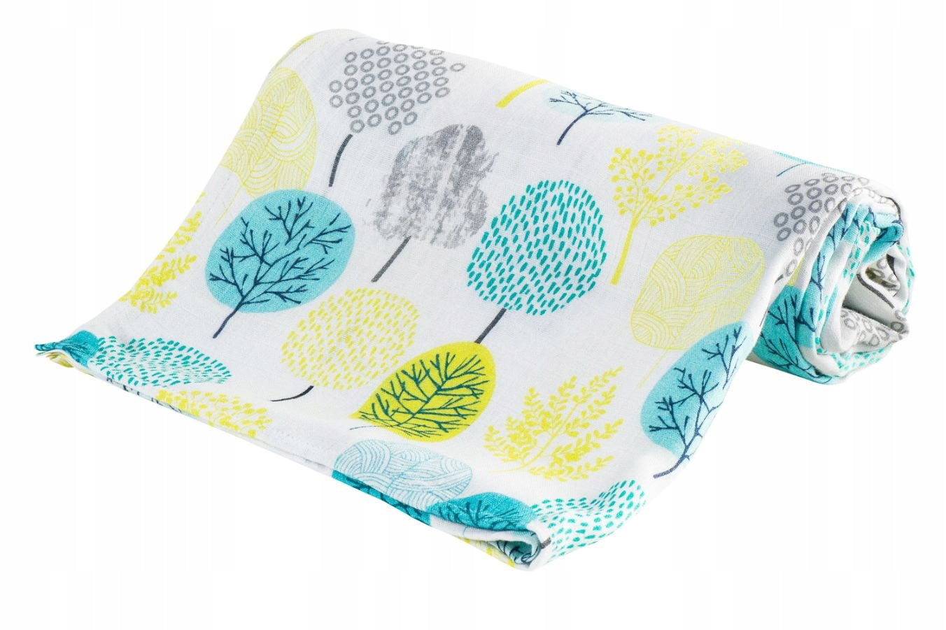 Bamboo diaper - Bocioland - forest 120 x 120cm