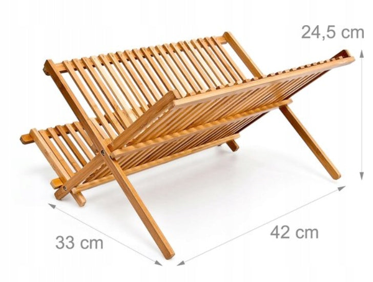 Bamboo dryer Relaxdays 33 cm x 42 x 24,5 cm EAN (GTIN) 4052025140731