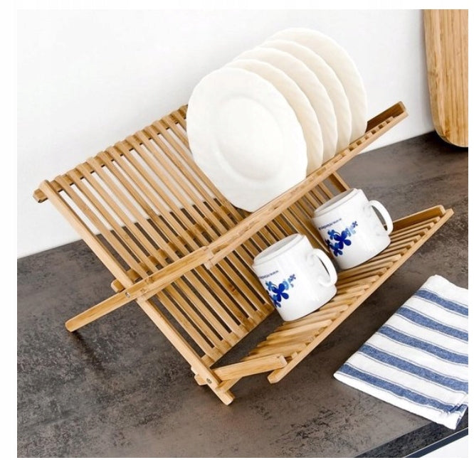 Bamboo dryer Relaxdays 33 cm x 42 x 24,5 cm Manufacturer code 10014073